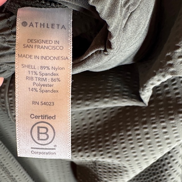 Athleta Textured‎ Brooklyn Jogger Like New - Dark Green size 6 - Picture 8 of 12